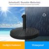 49 LBS Patio Resin Umbrella Base Stand for Outdoor