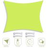 20'x16' Rectangle Sun Shade Sail/ Apple Green